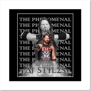 vintage AJ Styles Posters and Art